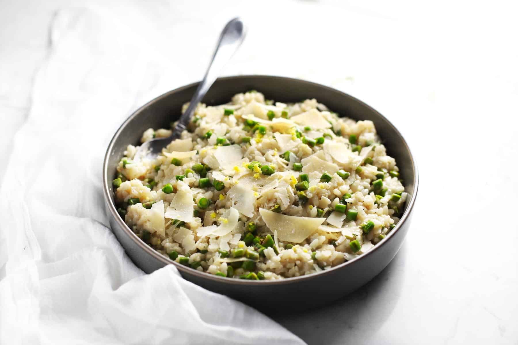 Lemon Asparagus Risotto Recipe